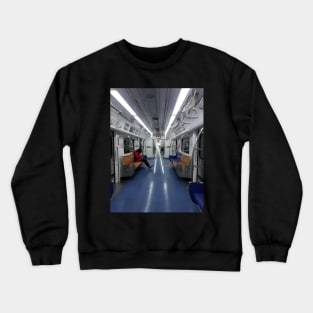 Subway Train Crewneck Sweatshirt